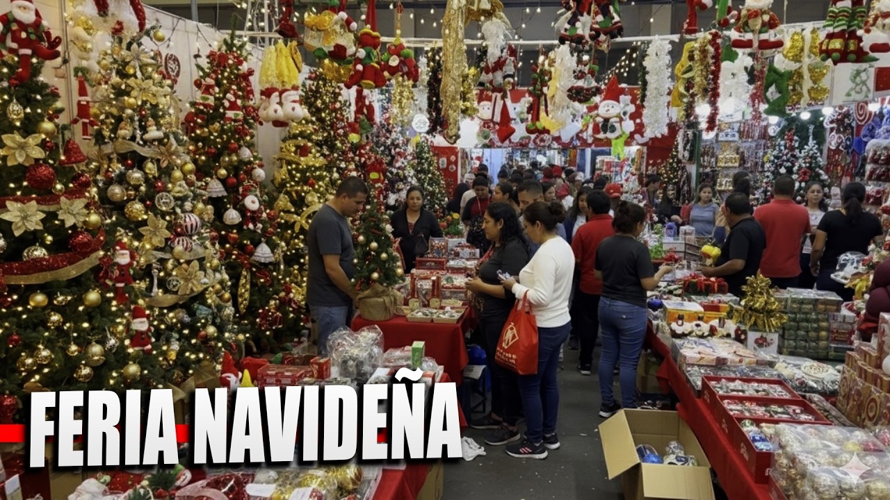 🎄Así es la feria navideña escondida más BARATA en Lima, con regalos y árboles a precios increíbles