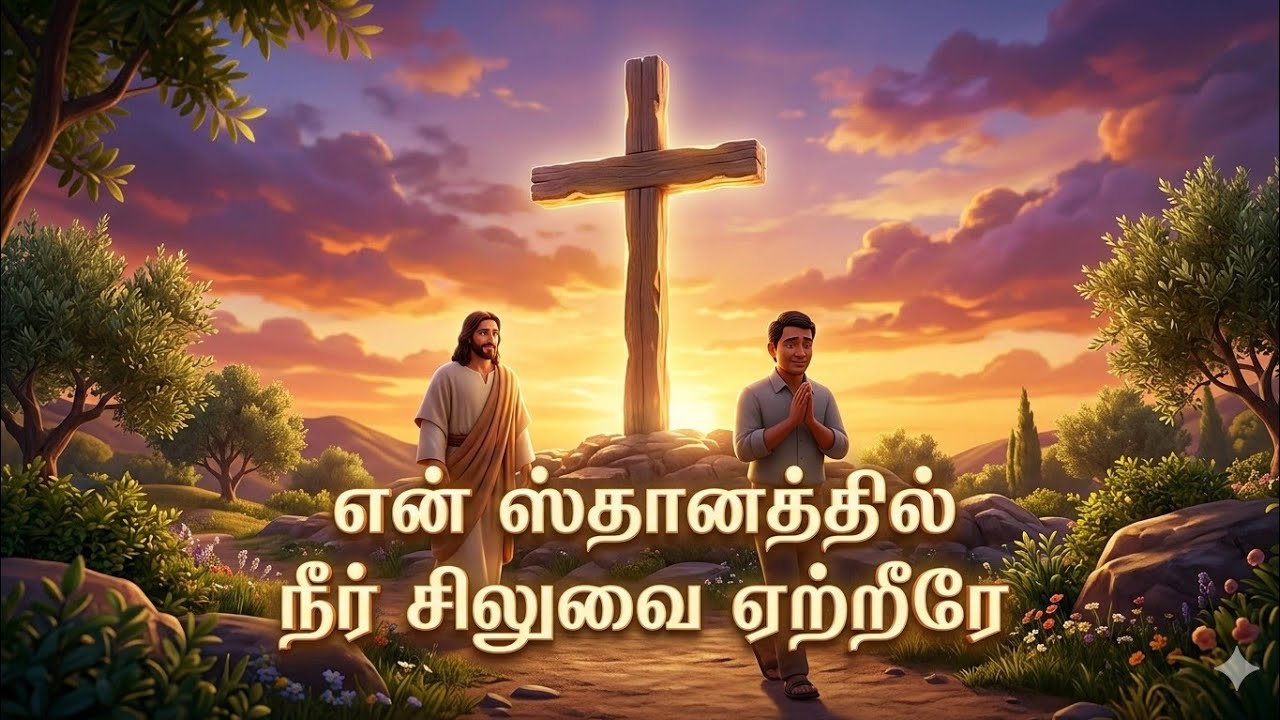 ❤️🙏🥁🎻“என் ஸ்தானத்தில் சிலுவை ஏற்றீரே”🎤🎧 | Good Friday Worship Song | Tamil Christian Song