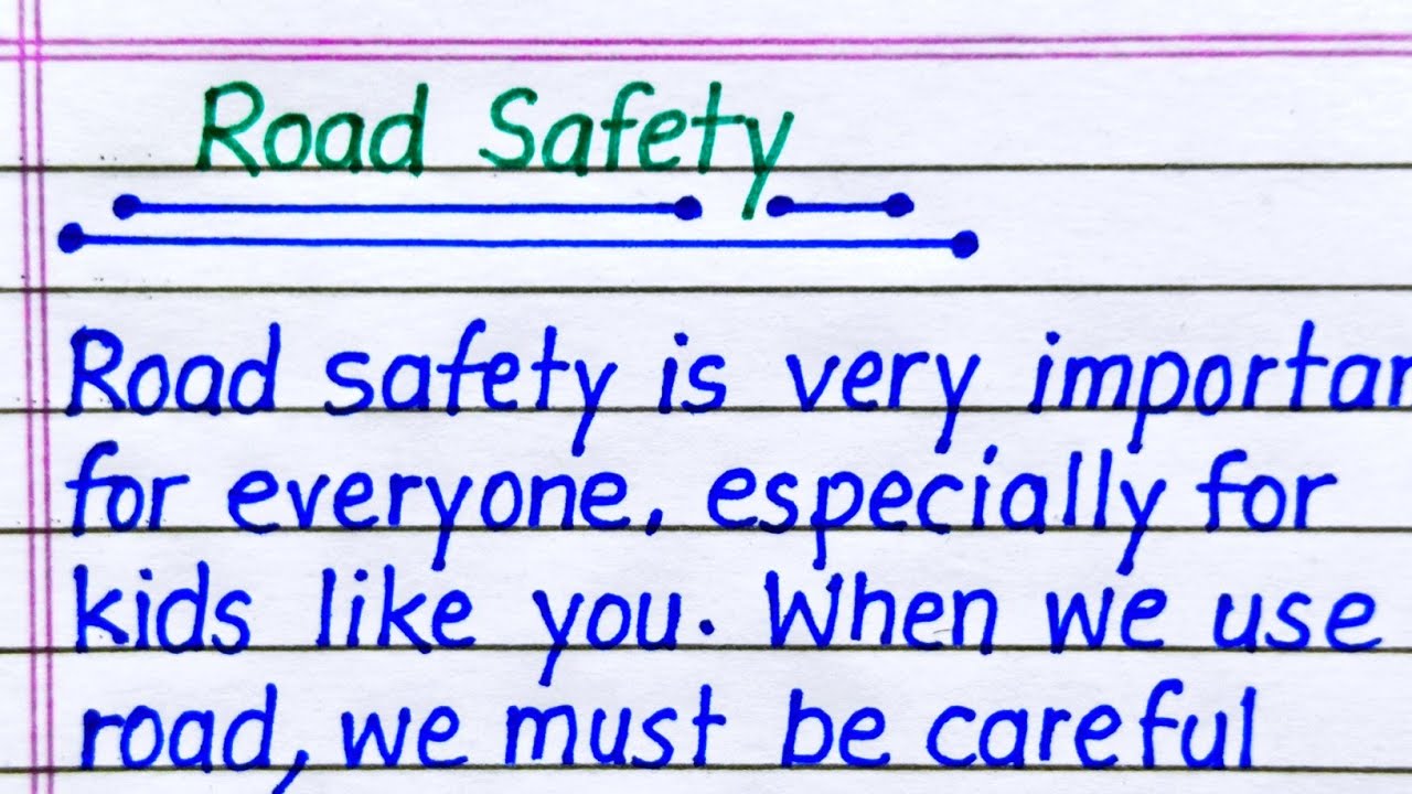 Road Safety Essay in English || Essay on Road Safety in English