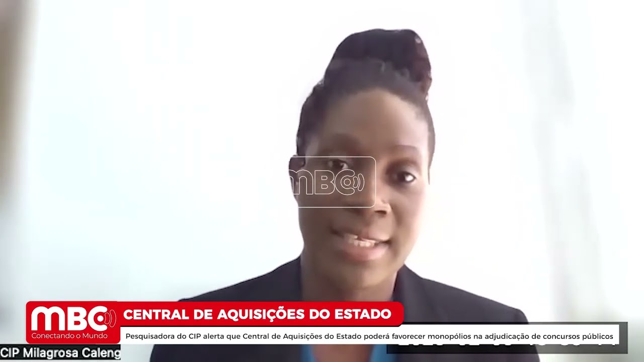 MILAGROSA  CALENGUE ALERTA QUE CENTRAL DE AQUISIÇÕES DO ESTADO PODERÁ FAVORECER MONOPÓLIOS