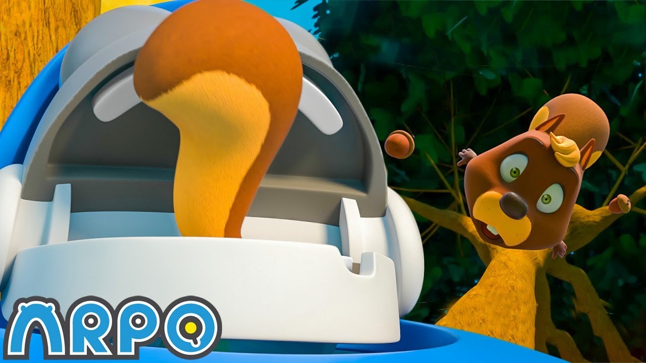 ARPO Accidently Eats A Squirrel 🤖 ARPO | Cartoon For Kids | Full Episodes | After School Club