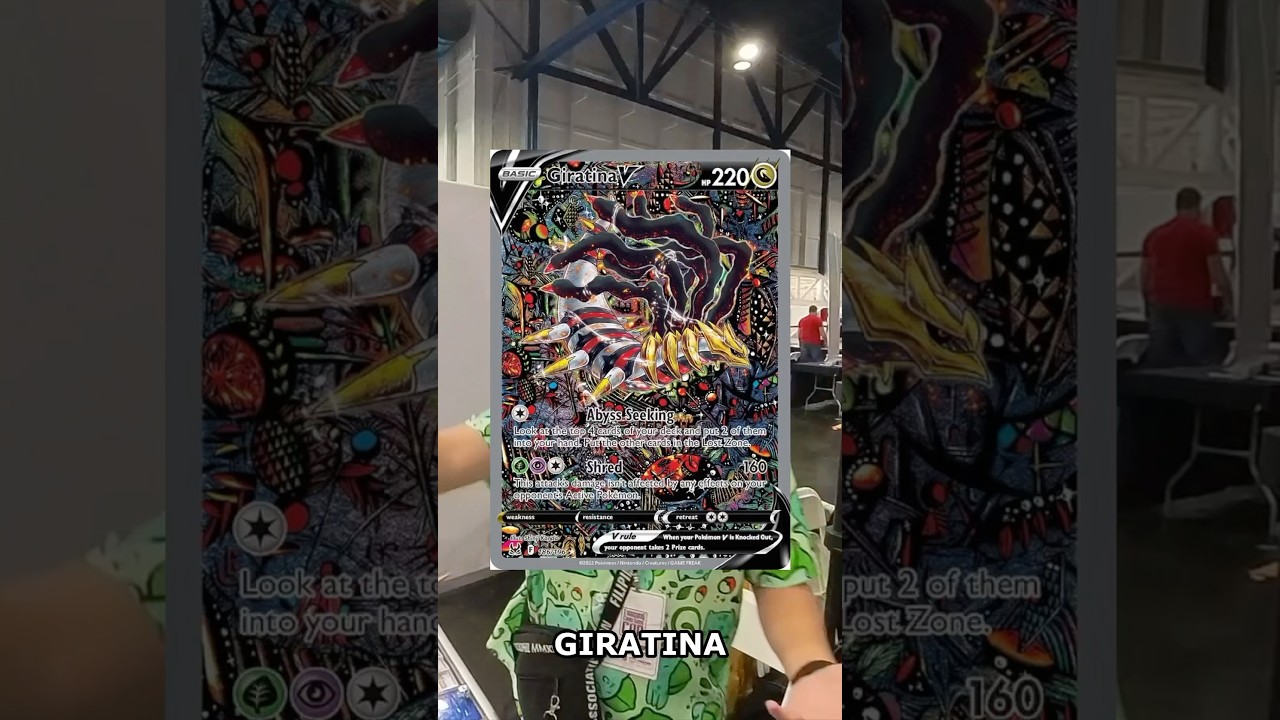 Buying a Giratina V Alt Art! Pokemon Vendor POV #pokemon #pokemoncards #negotiation #pokemontcg
