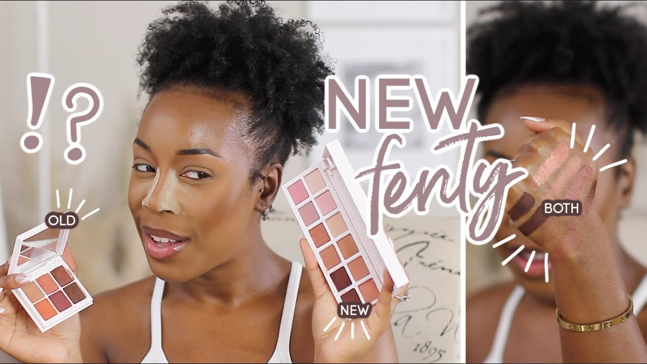 NEW FENTY BEAUTY THINGSSS!! | BOMB POSSE EYESHADOW PALETTE + GLOSS BOMB HEAT + MORE! | Andrea Renee