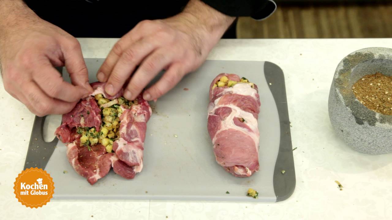 Kochen mit Globus - Schwenker-Roulade in Bierso&szlig;e mit Bratkartoffeln