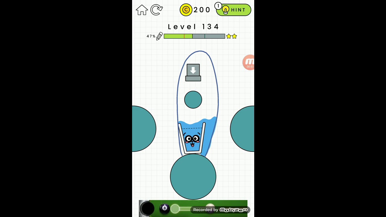 happy glass LEVEL 134
