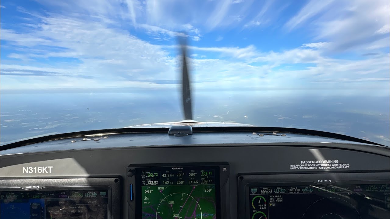 First Flight. Vans RV-7A Experimental Aircraft