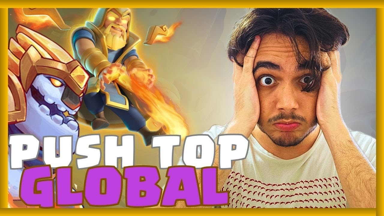 PUSH + TREINO NA SECUNDÁRIA! - CLASH ROYALE AO VIVO!