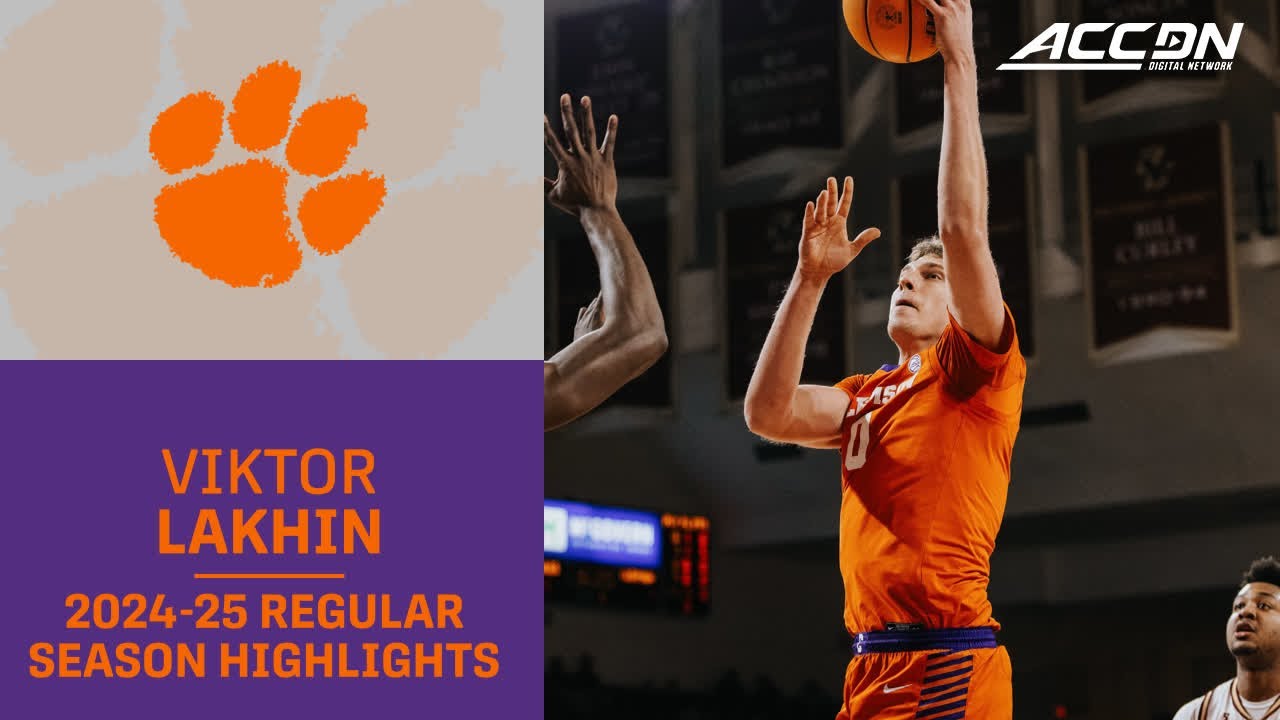 Viktor Lakhin 2024-25 Regular Season Highlights | Clemson Center