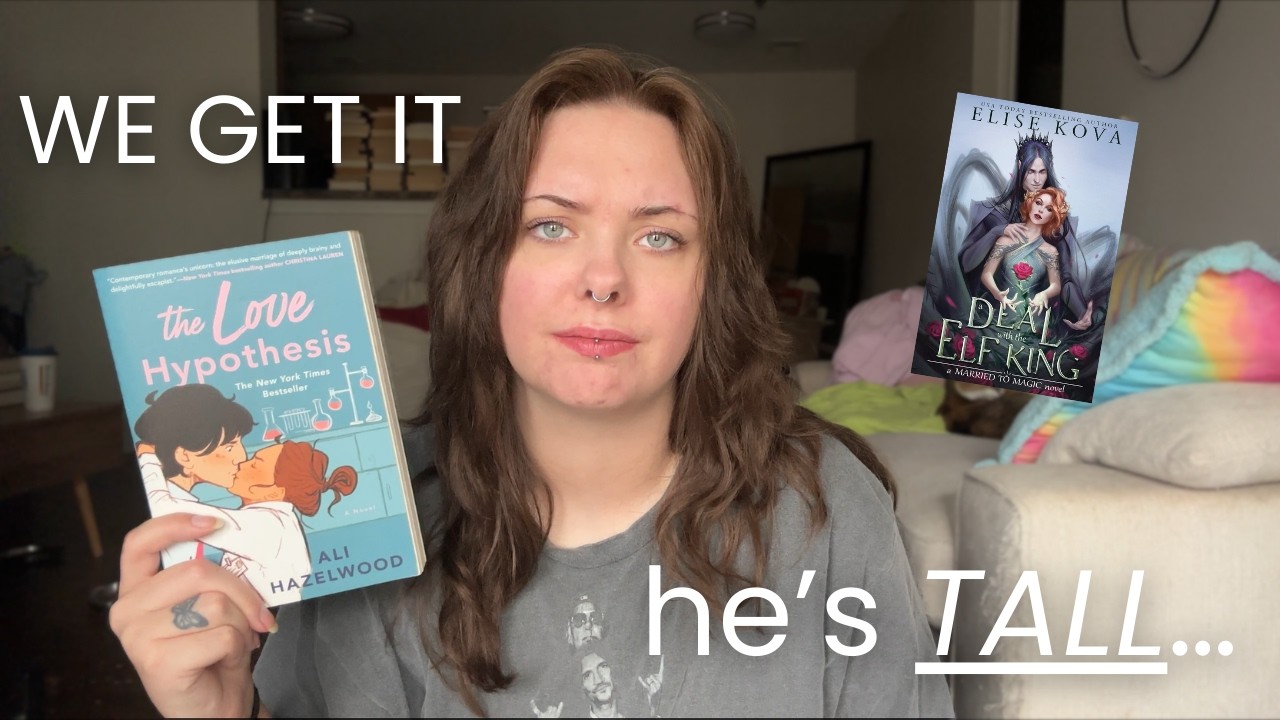 I feel lied to… 🧬🧝‍♂️ I finally read 2 viral tiktok romances