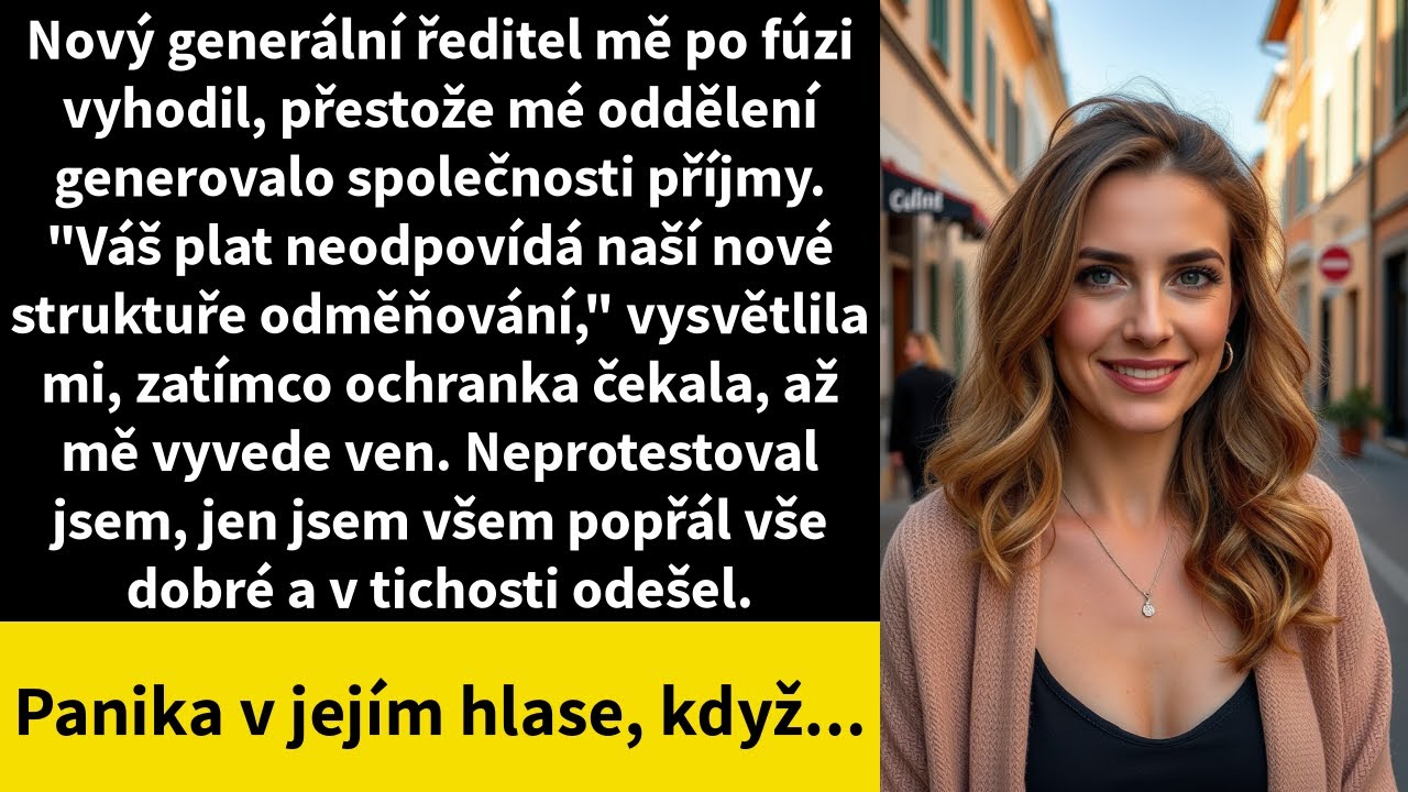 Nový generální ředitel mě po fúzi vyhodil, přestože mé oddělení generovalo společnosti příjmy.