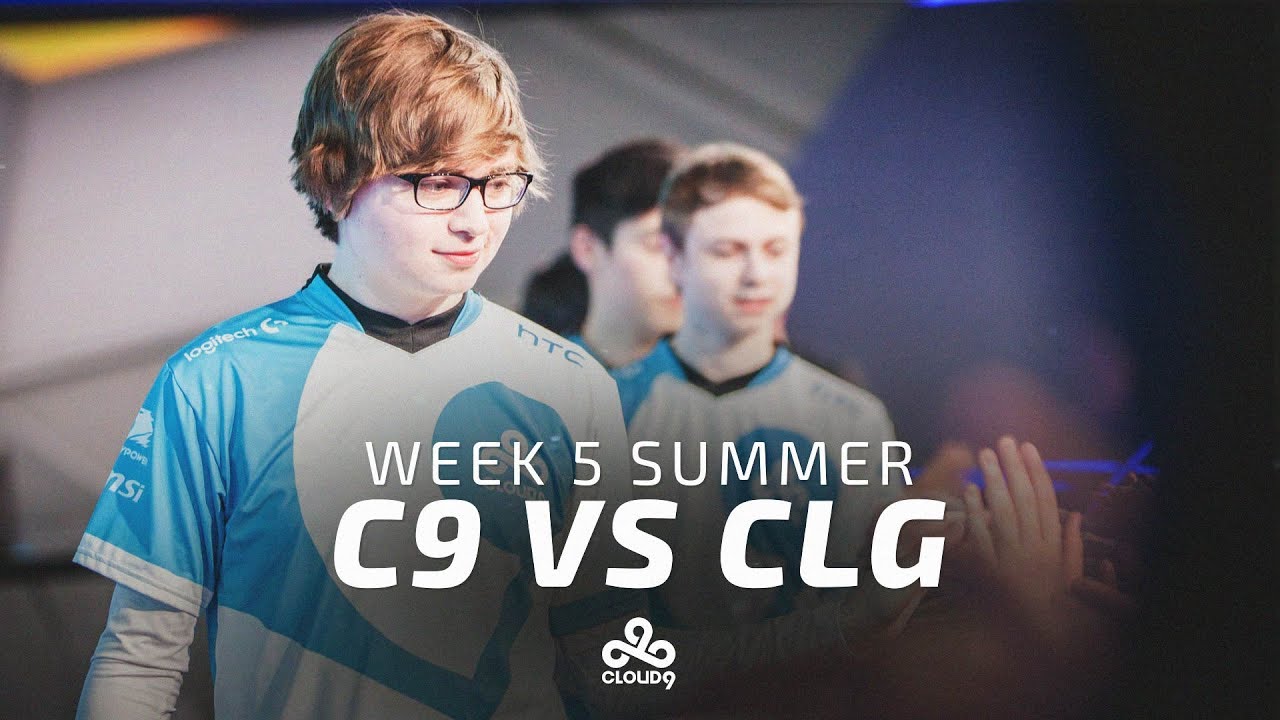 Cloud9 vs CLG | LCS Week 5 Highlights (2017 Summer)
