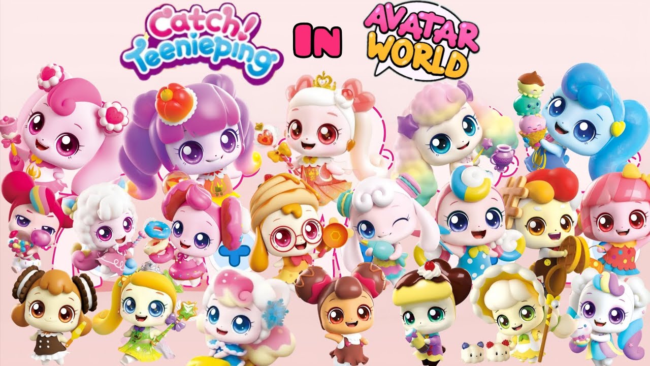 How To Make Catch Teenieping ✨ 💝 S.4 All Characters in Avatar World!! #avatarworld #video#teenieping