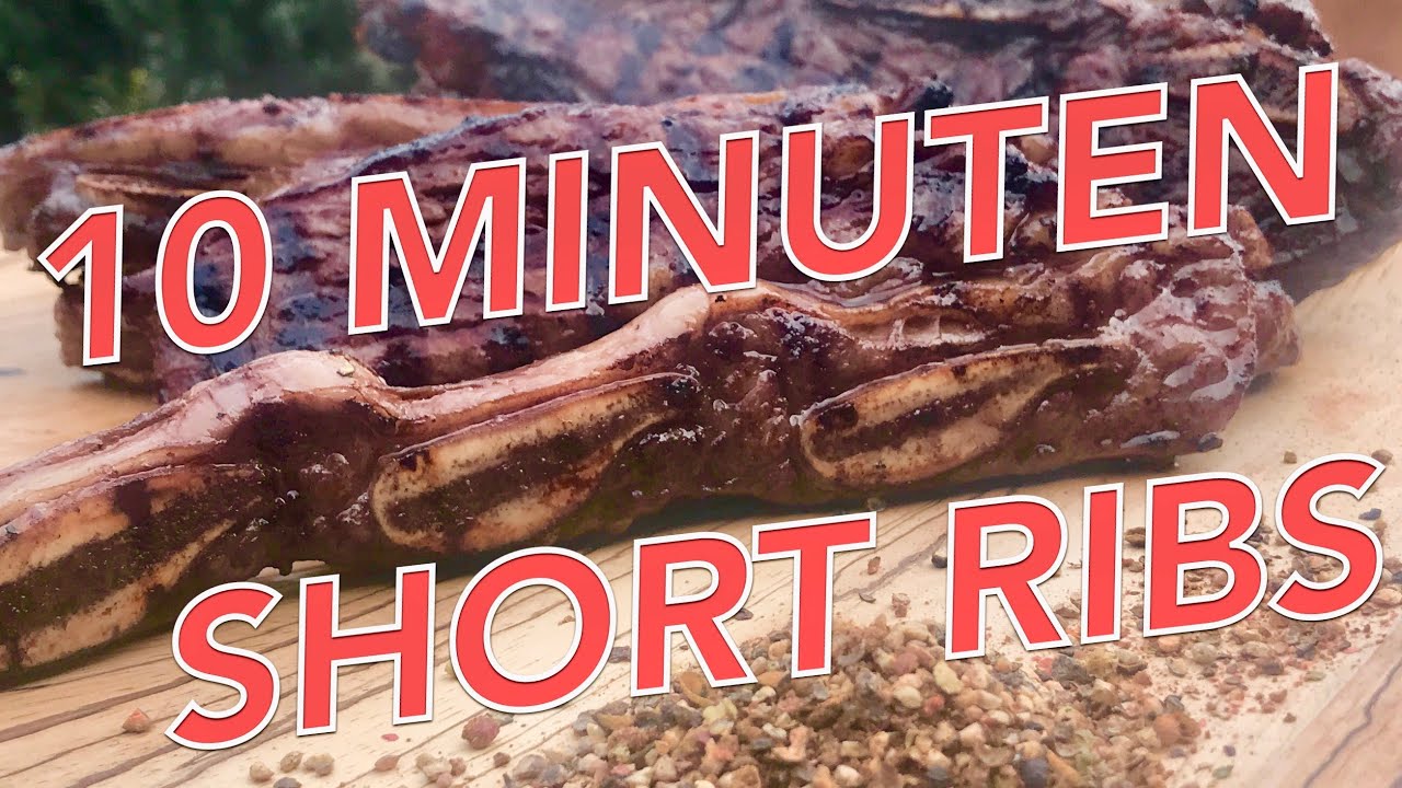 lecker BEEF SHORT RIBS grillen und marinieren ---  Klaus grillt