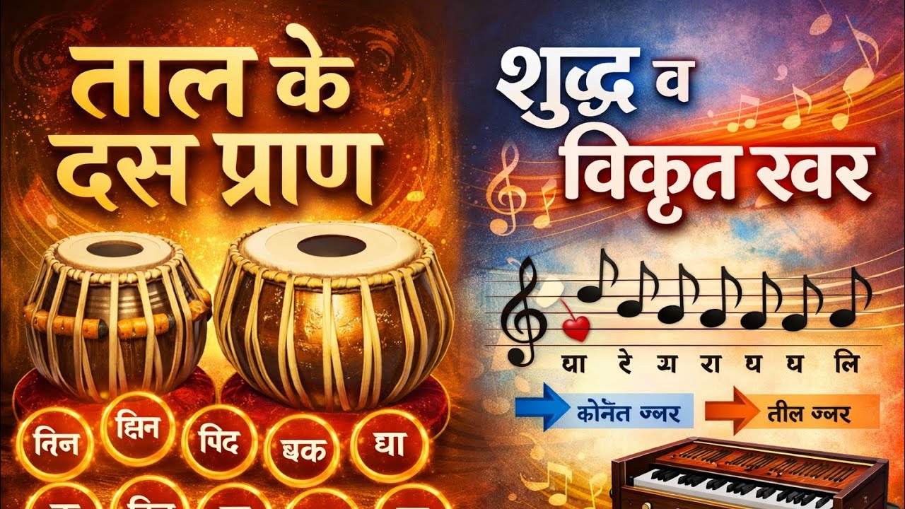 suddha vikrit swar and taal ke 10 praan