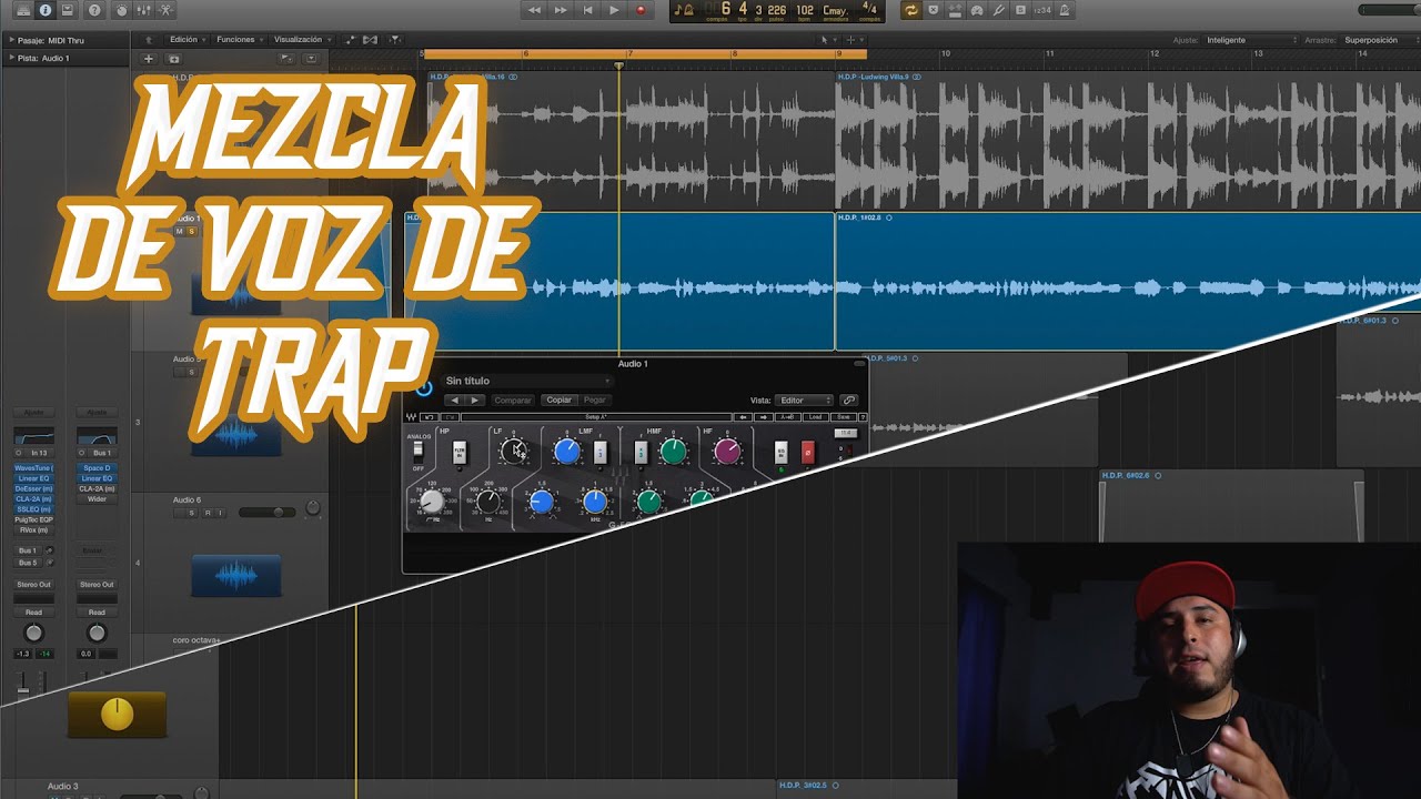 Como MEZCLAR una VOZ DE TRAP / Mixing Lead Vocal 2020