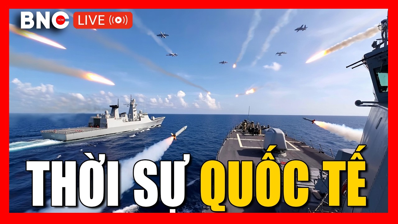 TRỰC TIẾP: Thời sự Quốc tế 26/2 : Biển Đông nghẹt thở: Dân quân Trung Quốc bám biển vây kín