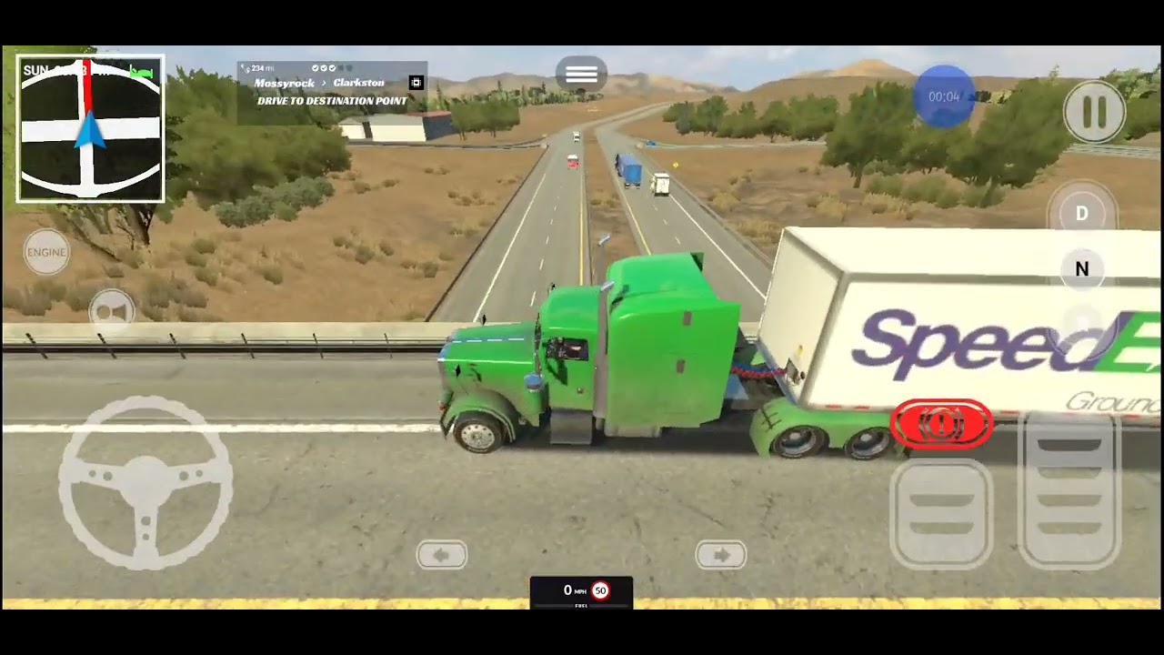 TRUCK SIMULATOR PRO USA (Gameplay)Season #1 Episode#1