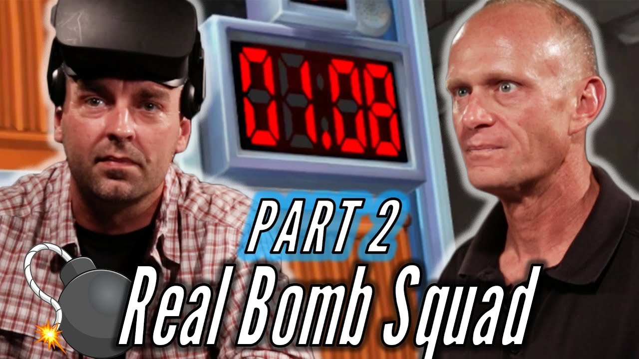 Real Bomb Squad Defuses A Bomb In Keep Talking And Nobody Explodes • Professionals Play Part 2