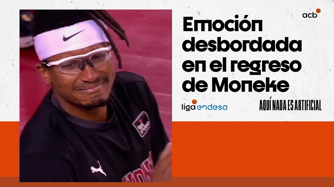 EMOTIVA presentación de CHIMA MONEKE en su regreso a Manresa | Liga Endesa 2023-24