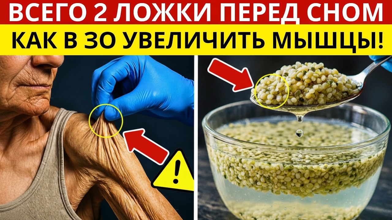 Старше 75? ЭТО забытое семя превосходит любой белок на земле (в 16 раз ЛУЧШЕ)