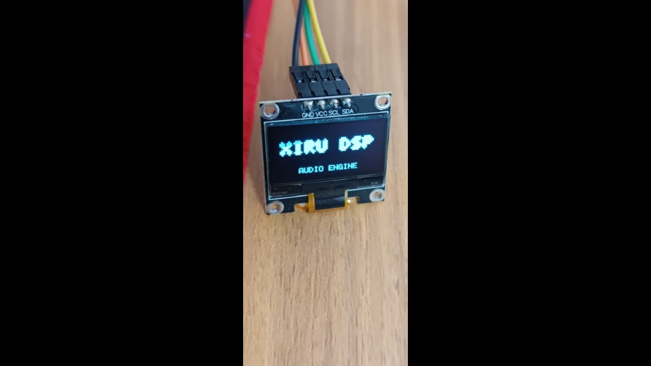 DSP em ESP32? Sim. Estável, sem pop e com UI própria (Xiru DSP)