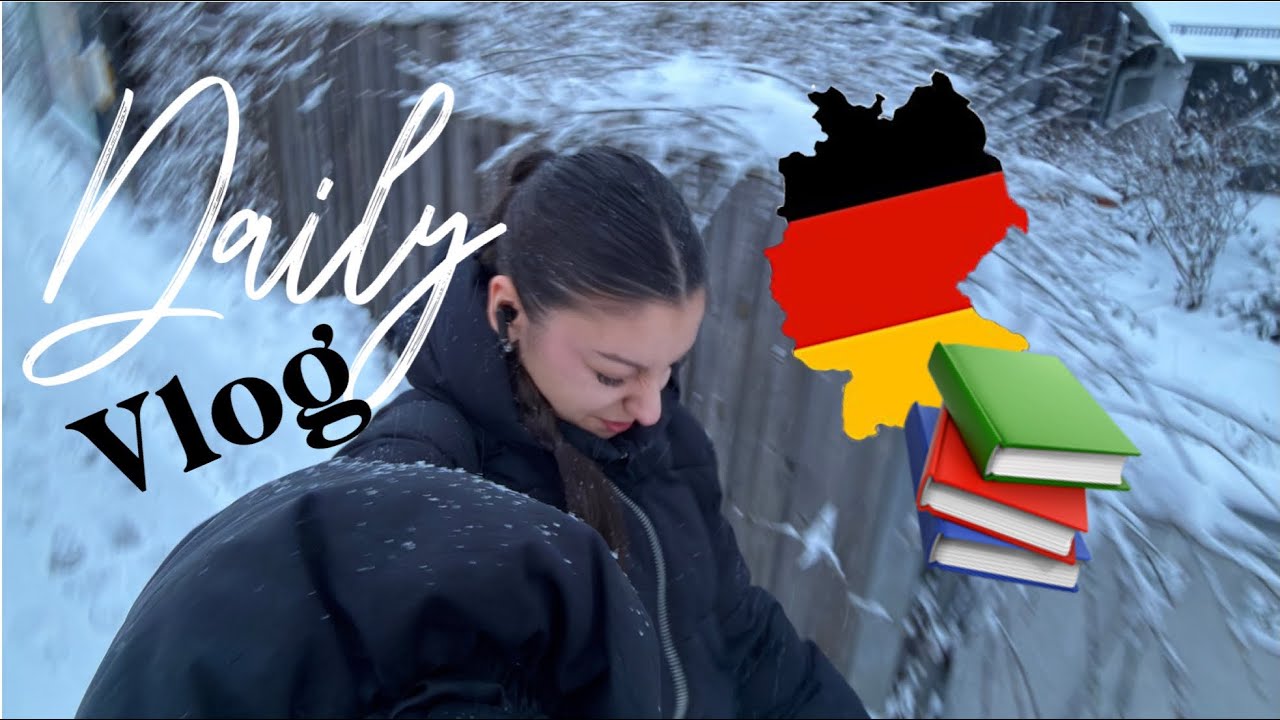 Almanya’da Sıradan Bir Gün📚🇩🇪 | Dil Kursu