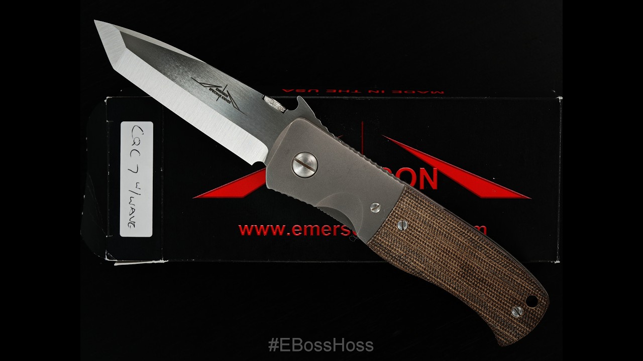 Ernie Emerson Custom CQC-7 w/Wave