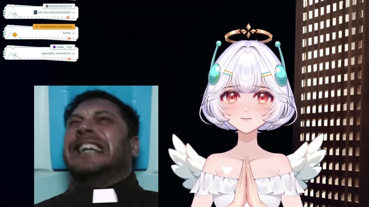 Ellie Minibot talks with Priest Schizo Alex about Neurodog