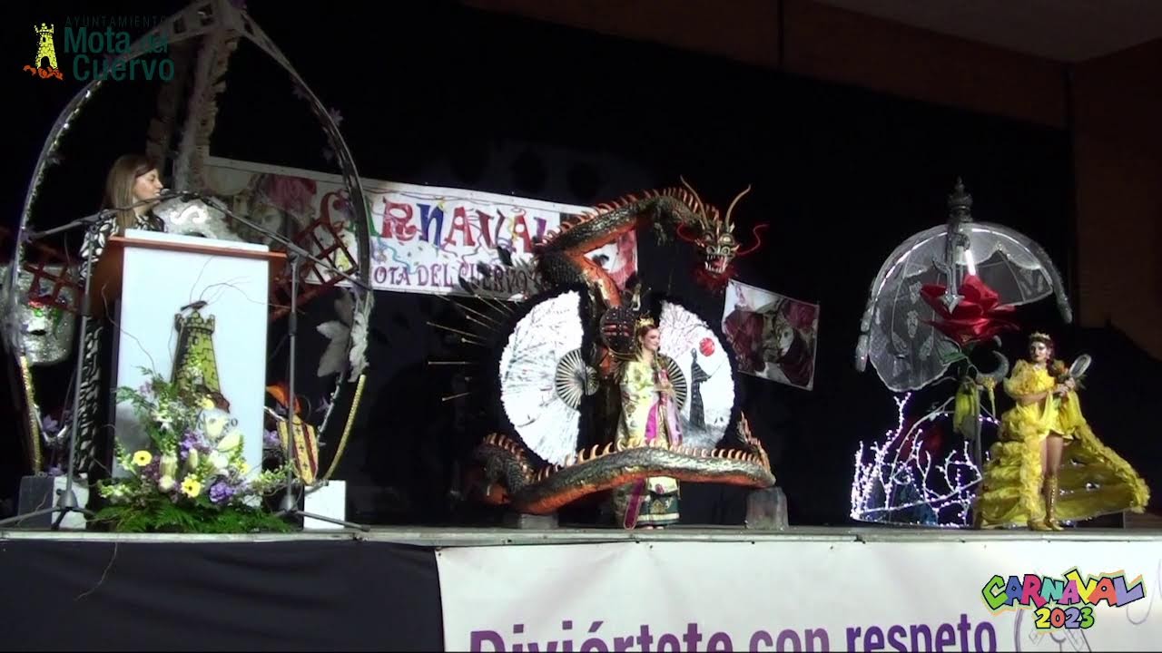 Presentación del Carnaval 2023 y elección de Reina y damas - Mota del Cuervo