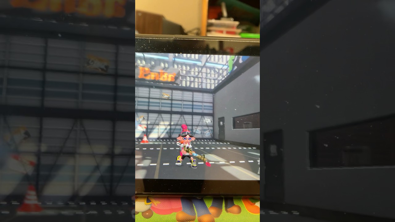 Splatoon 1 flashback; Bamboozler Mk III, one of Sheldon’s picks, 2015 weapon design, 2017 setup