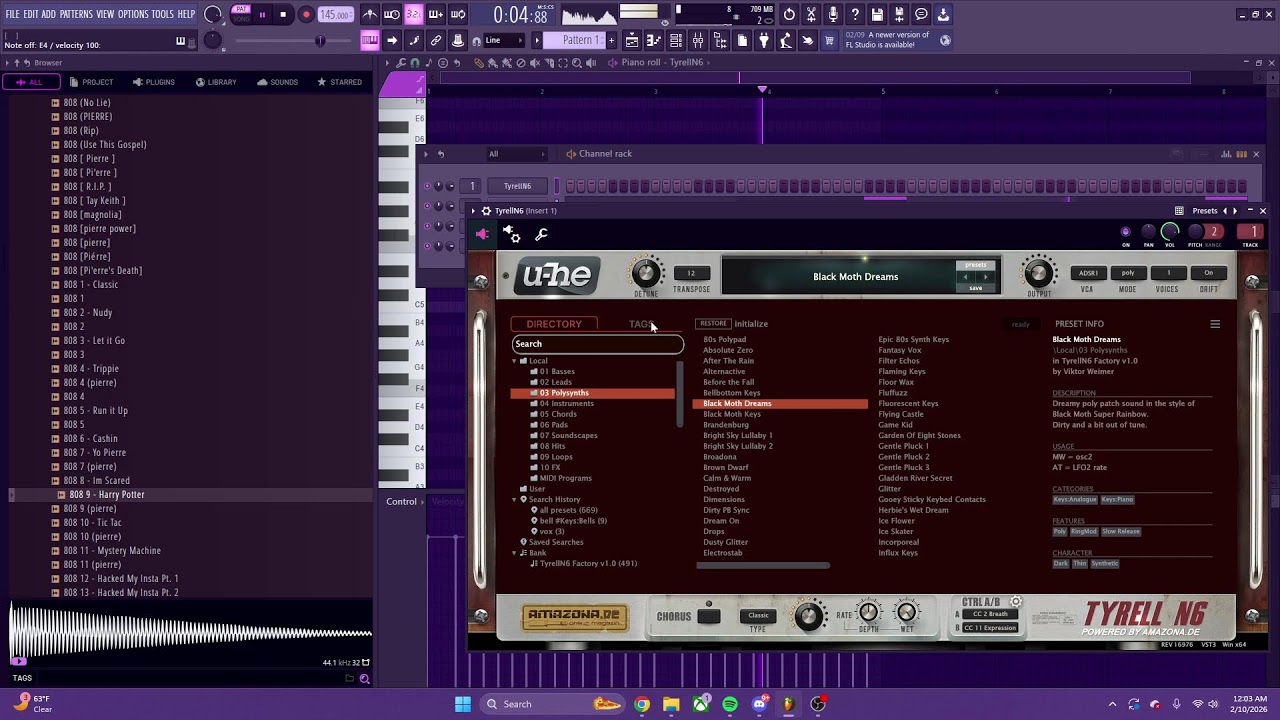making pierre beats instead of sleeping