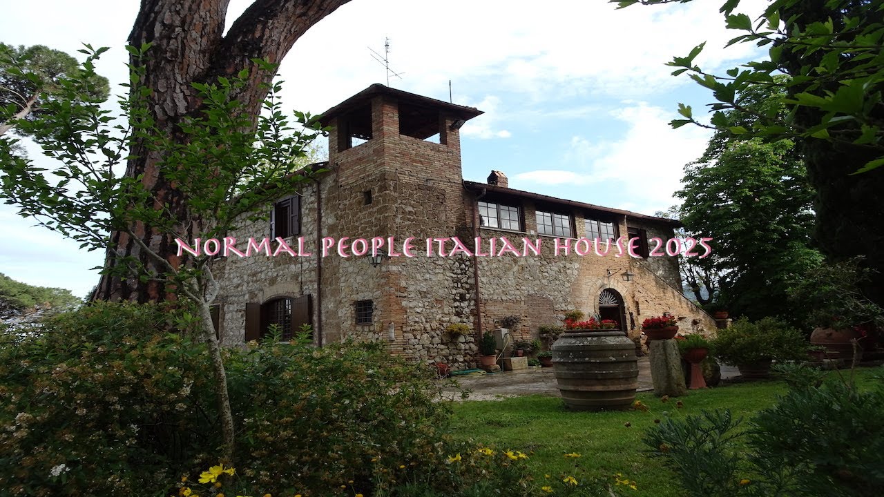 We stayed at the Italian House from Normal People!