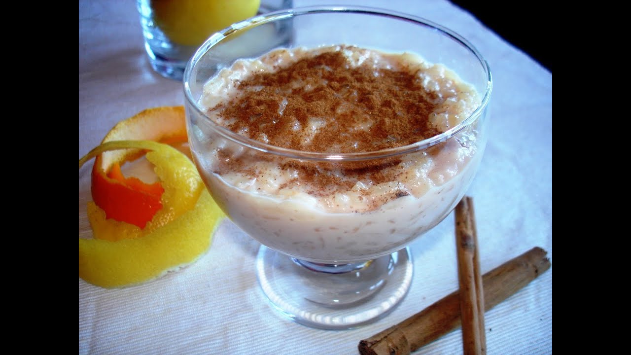 Arroz con leche sin lactosa (muy cremoso)  / Creamy Rice with milk (lactose-free)