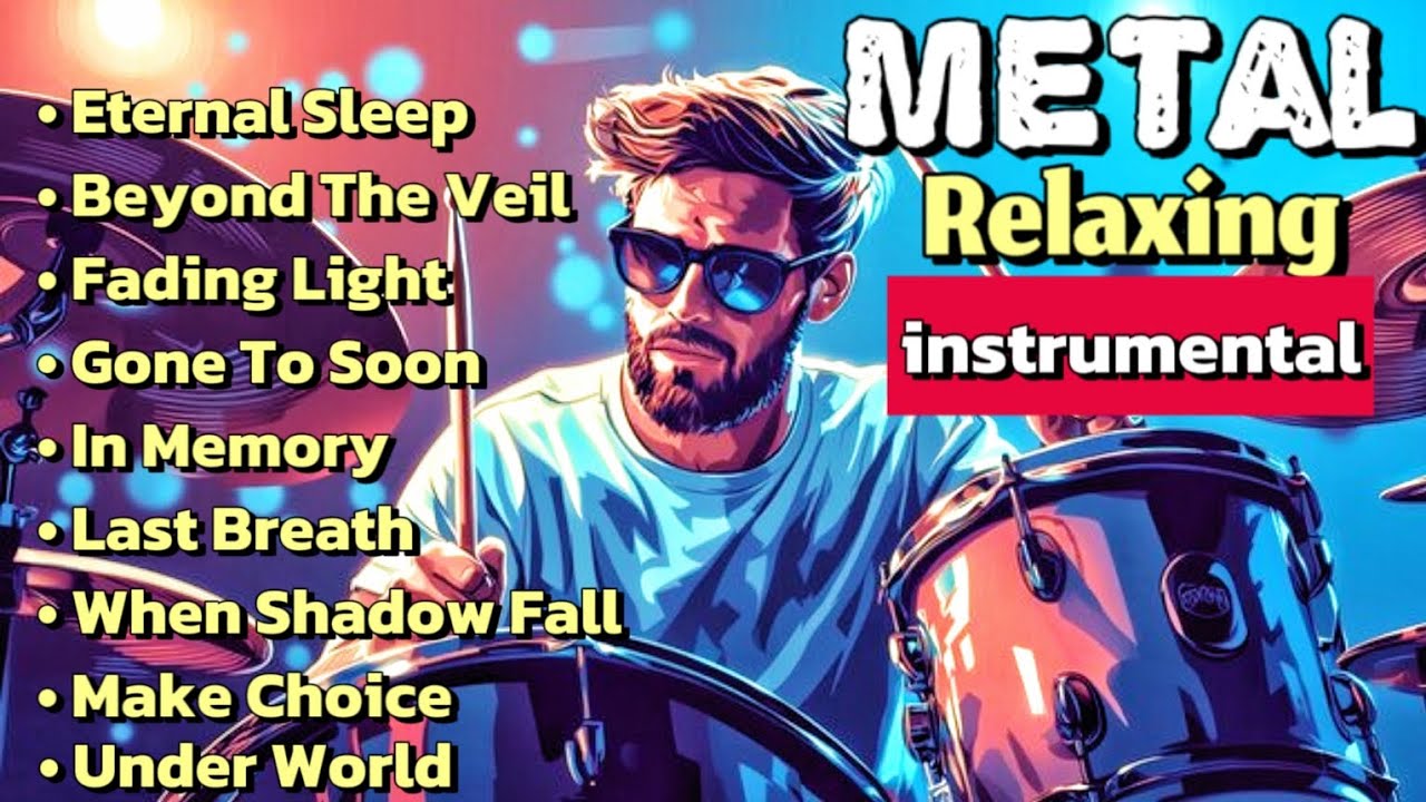 💤 Relaxing Metal Instrumental | Recommended To Use 🎧
