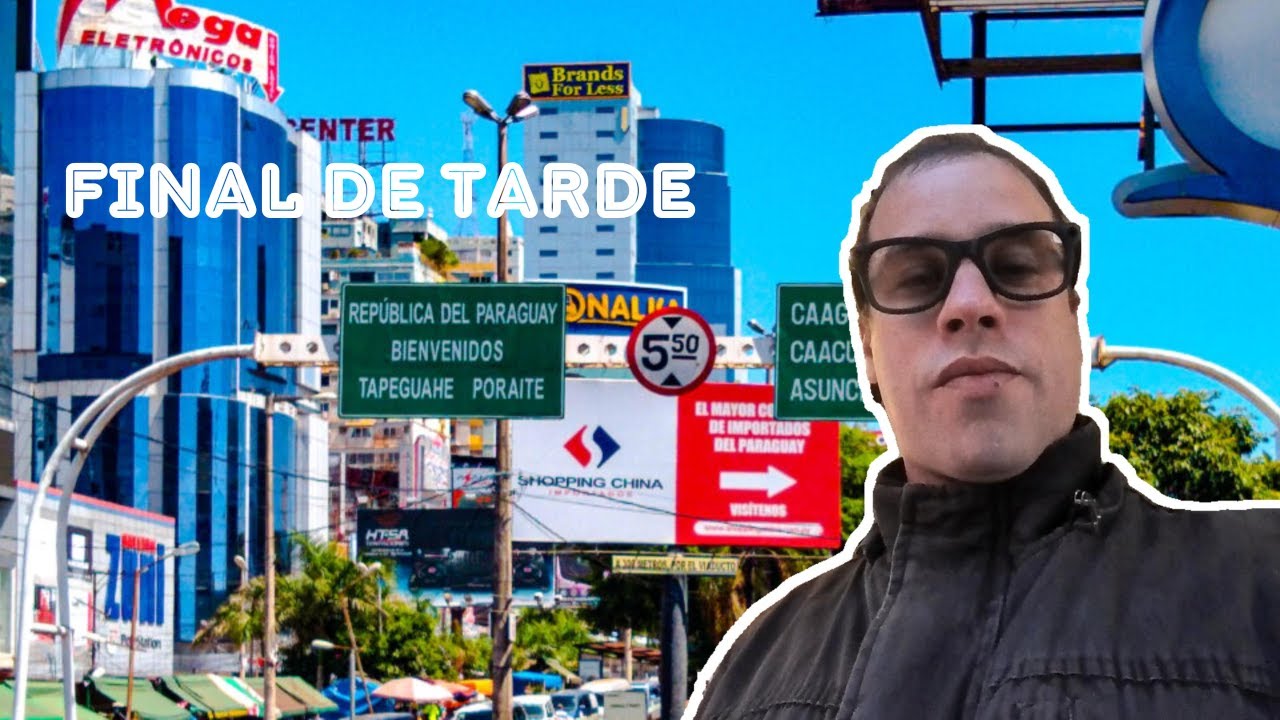 Final do Dia em Ciudad del Este Micro Centro