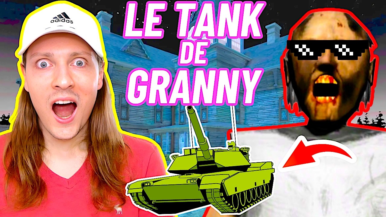 NOUVEAU MOD GRANNY 3 JE VOLE LE TANK DE GRANY ! Délires de Max