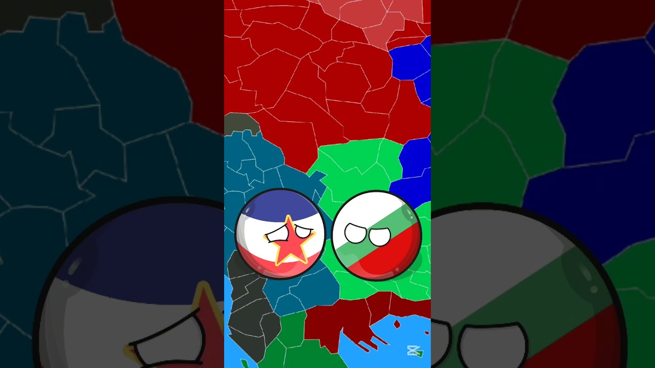 Countryballs według Widz&oacute;w. Part 25: Bułgarskie Bałkany i Jugosławia