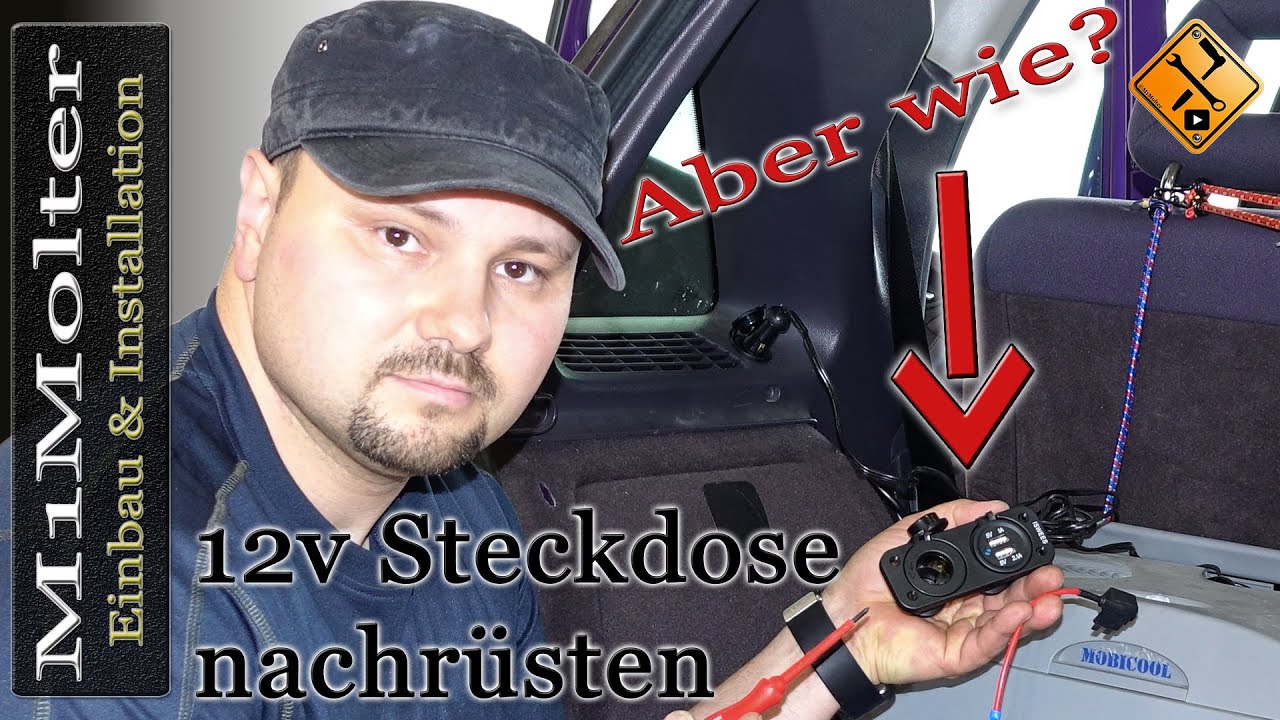 12v Steckdose nachrüsten Anleitung von M1Molter