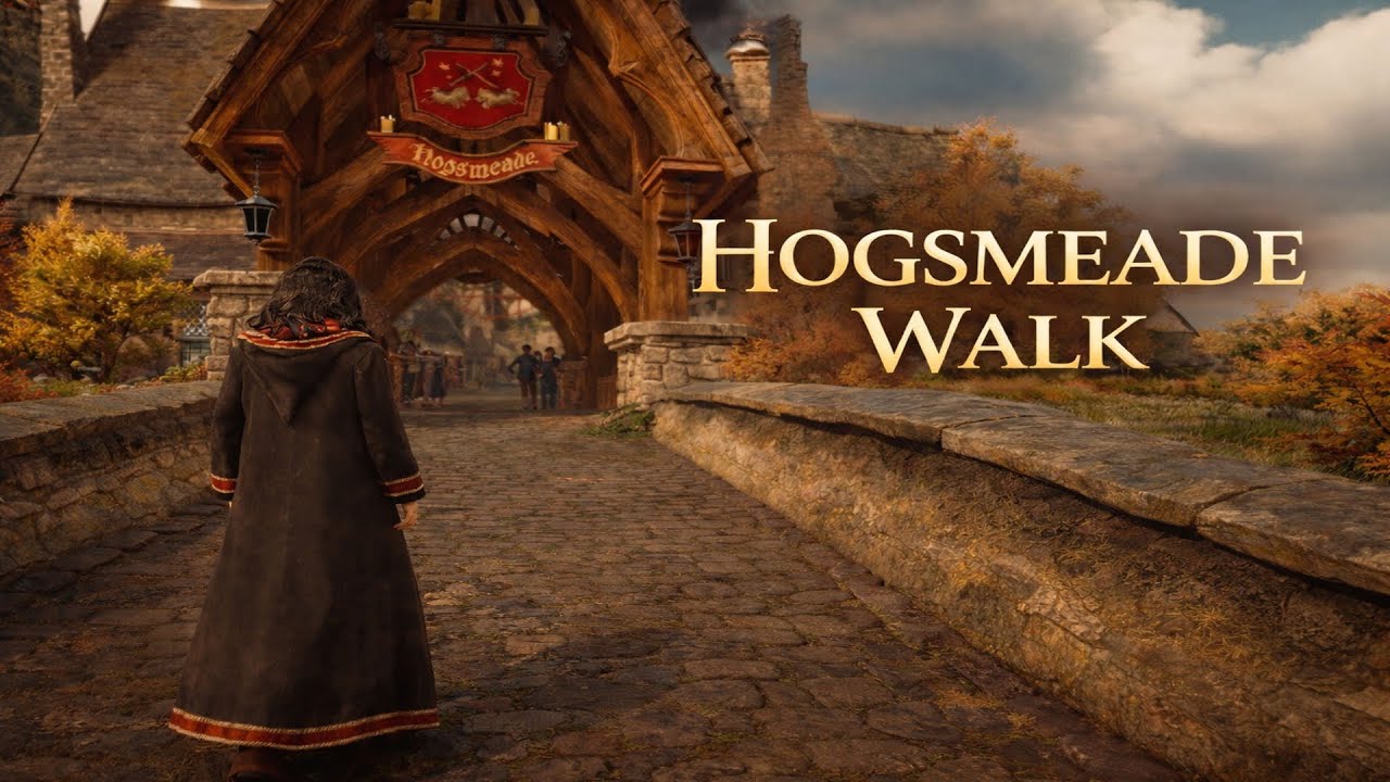 Hogsmeade Walk | Hogwarts Legacy Cinematic Gameplay (No HUD)