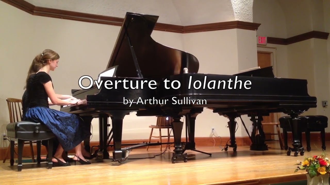 Iolanthe Overture [Gilbert & Sullivan] for Piano Duet - Performed by Kara & Amy Comparetto