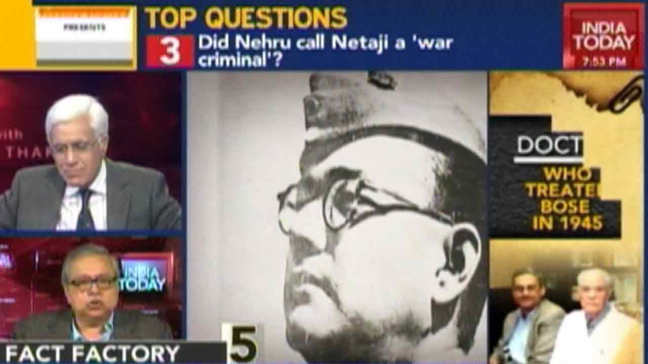 Did Nehru Call Bose A War Criminal?