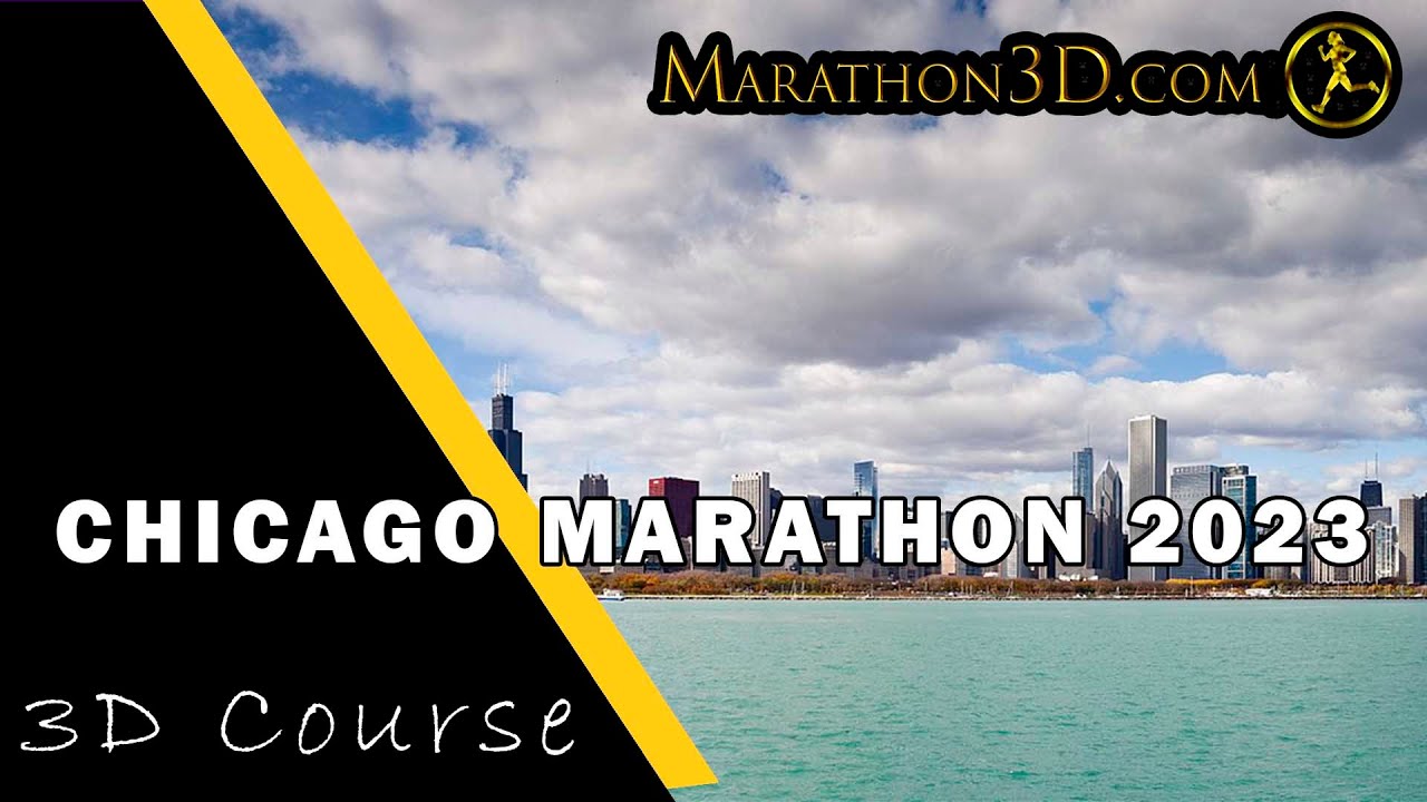 CHICAGO MARATHON 2023: 3D Course