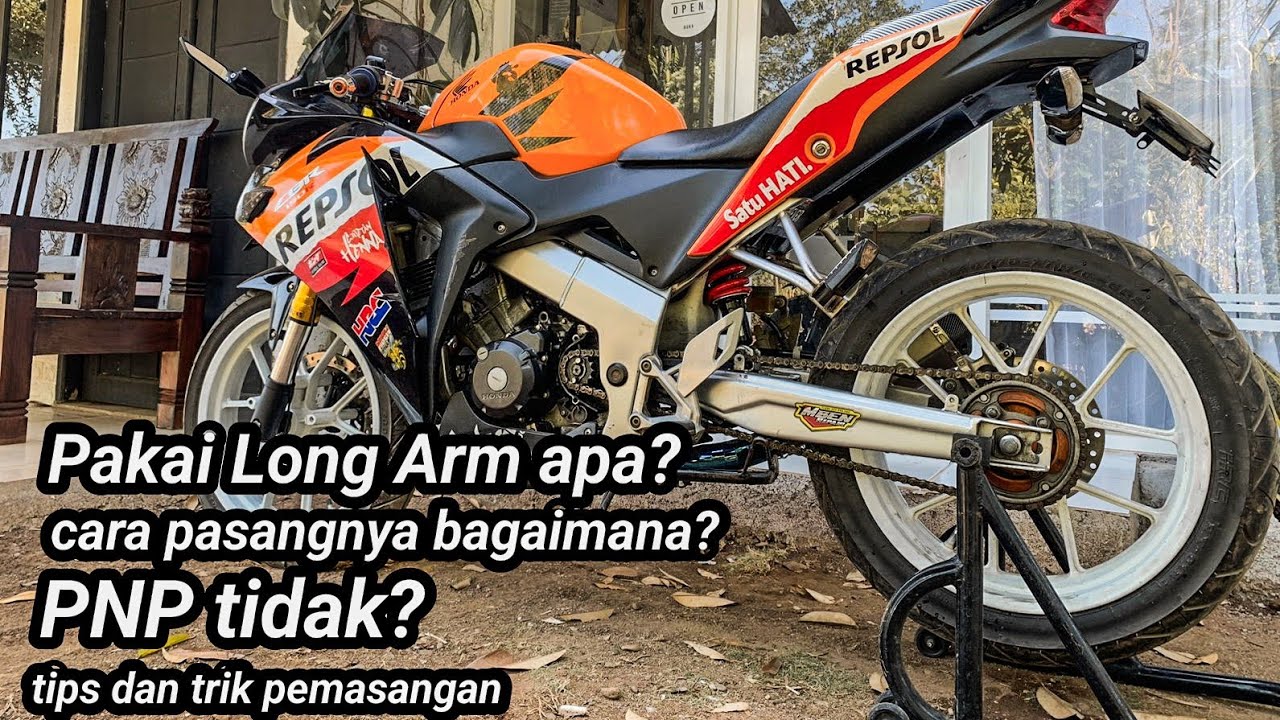 Pasang Long Arm di CBR CBU Thailand 150