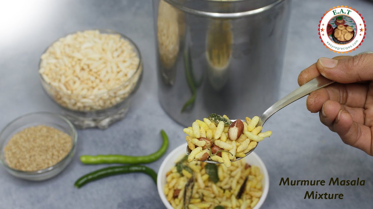Murmure Mixture Masala Recipe |  Murmura masala mixture | Sankranti special recipes