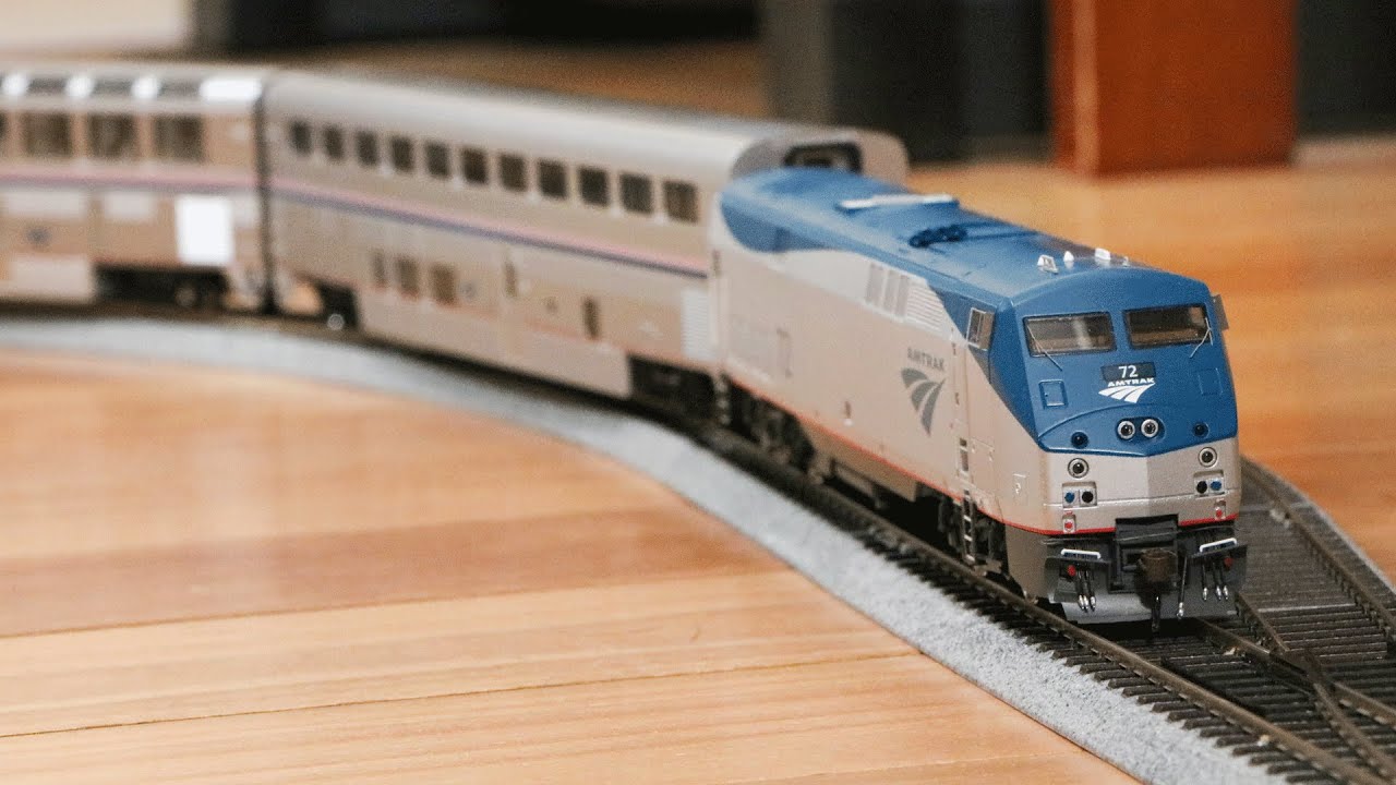 Распаковка Kato HO Scale Amtrak Superliner