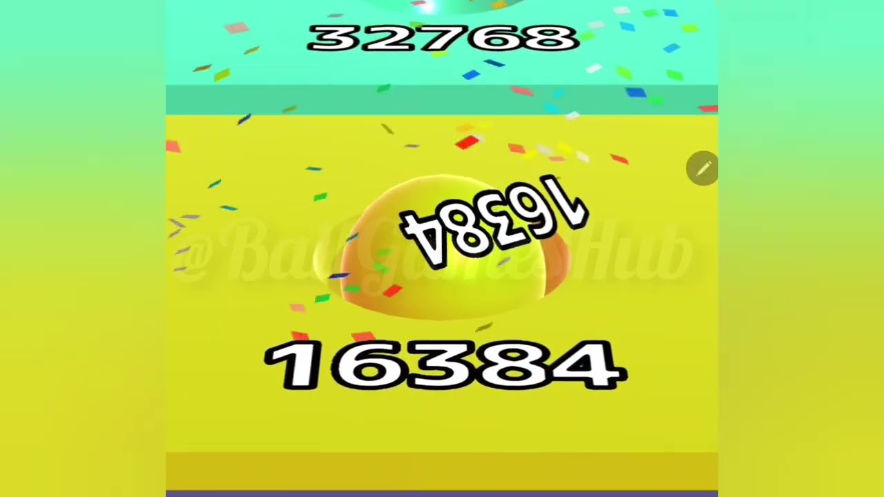 Ball Run 2048 (only tile Play 2 to 2048K ) - Add Round 444-1 #ballgameshub #ballrun2048 #fyp