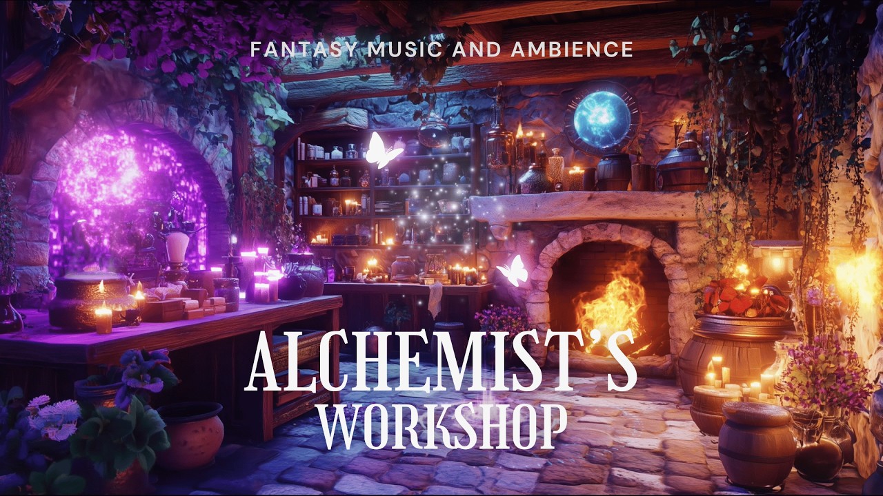 Enchanting Alchemy Workshop: Soothing Music & Ambience for Relaxation and Focus