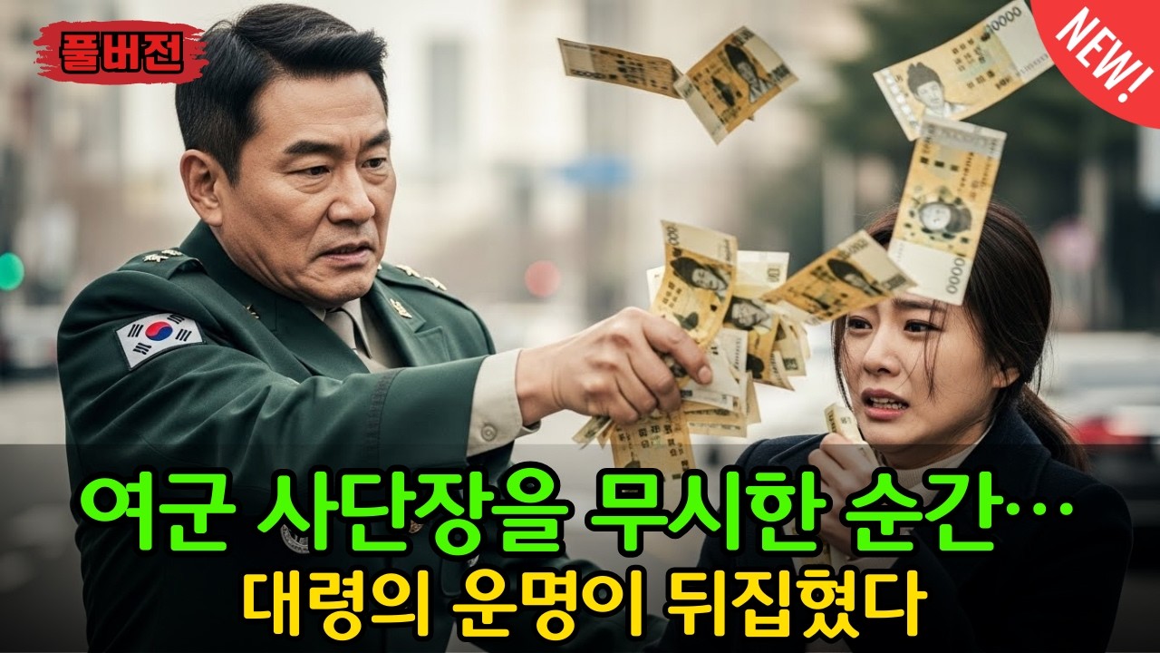 신임 여군 투스타 사단장을 몰라본 육군 대령… 길 위에서 드러난 충격적 결말