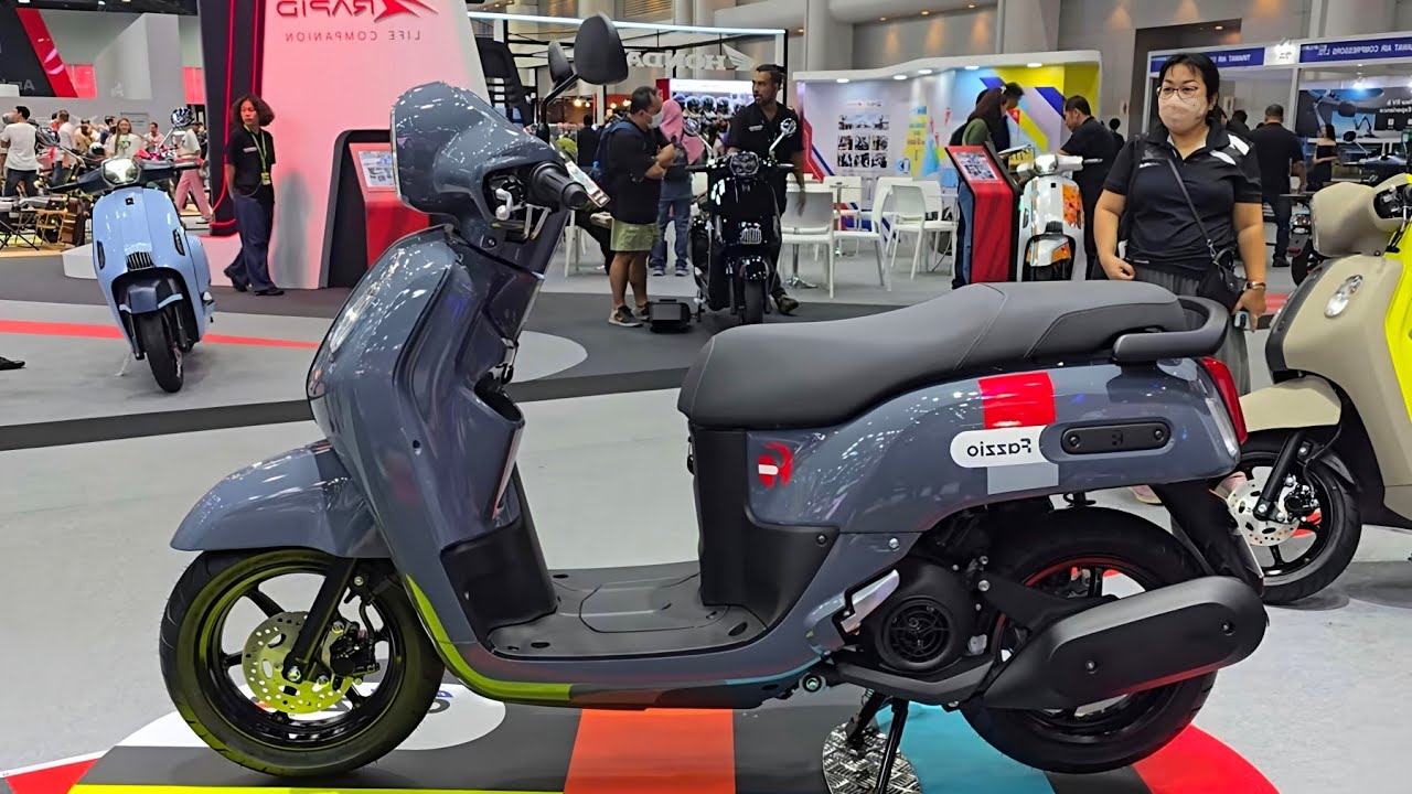 Новые варианты Yamaha Fazzio 125 Hybrid 2025 года – обзор