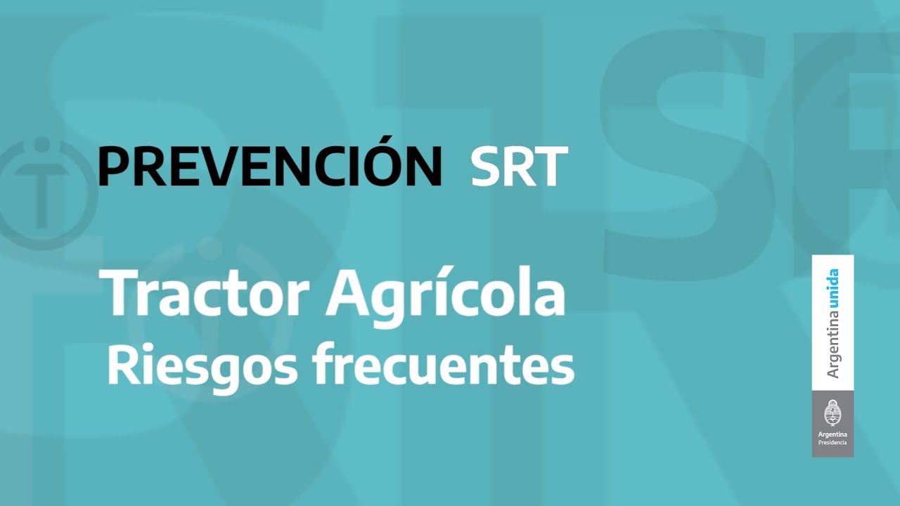 Medidas de prevención en el uso del Tractor Agrícola